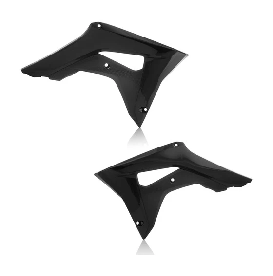 Acerbis Radiator Shrouds Honda CRF450L / CRF450RL / CRF450RX / CRF450X 2017-2023 Black [Blemished - Very Good]