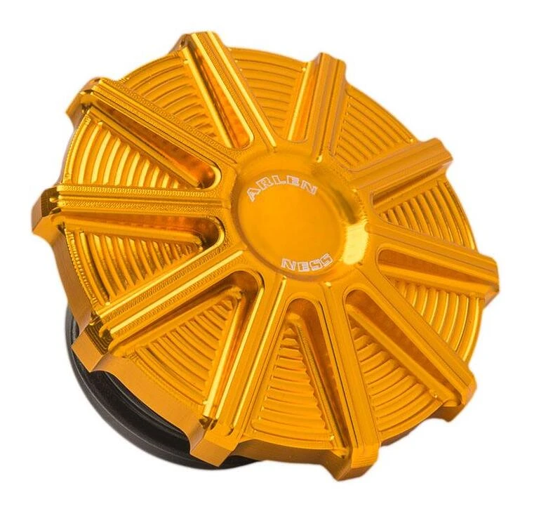 Arlen Ness 10-Gauge Gas Cap For Harley 1997-2023 7 Arlen Ness 10-Gauge Gas Cap For Harley 1997-2023 - Image 5