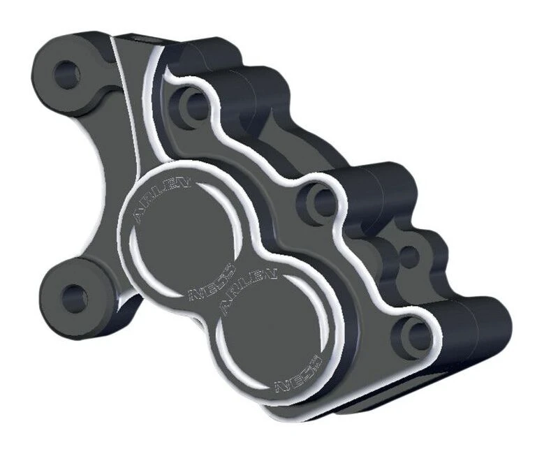 Arlen Ness Billet Brake Caliper Housing For Harley Touring 2008-2023 Front Right / Black [Open Box]