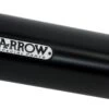 Arrow Race-Tech Exhaust System Kawasaki Ninja 650 / Versys 650 / ER6n Black Aluminum/Carbon Fiber [Demo - Good] -Puig Shop arrow race tech slip on exhaust bmwr1200 rt20142016