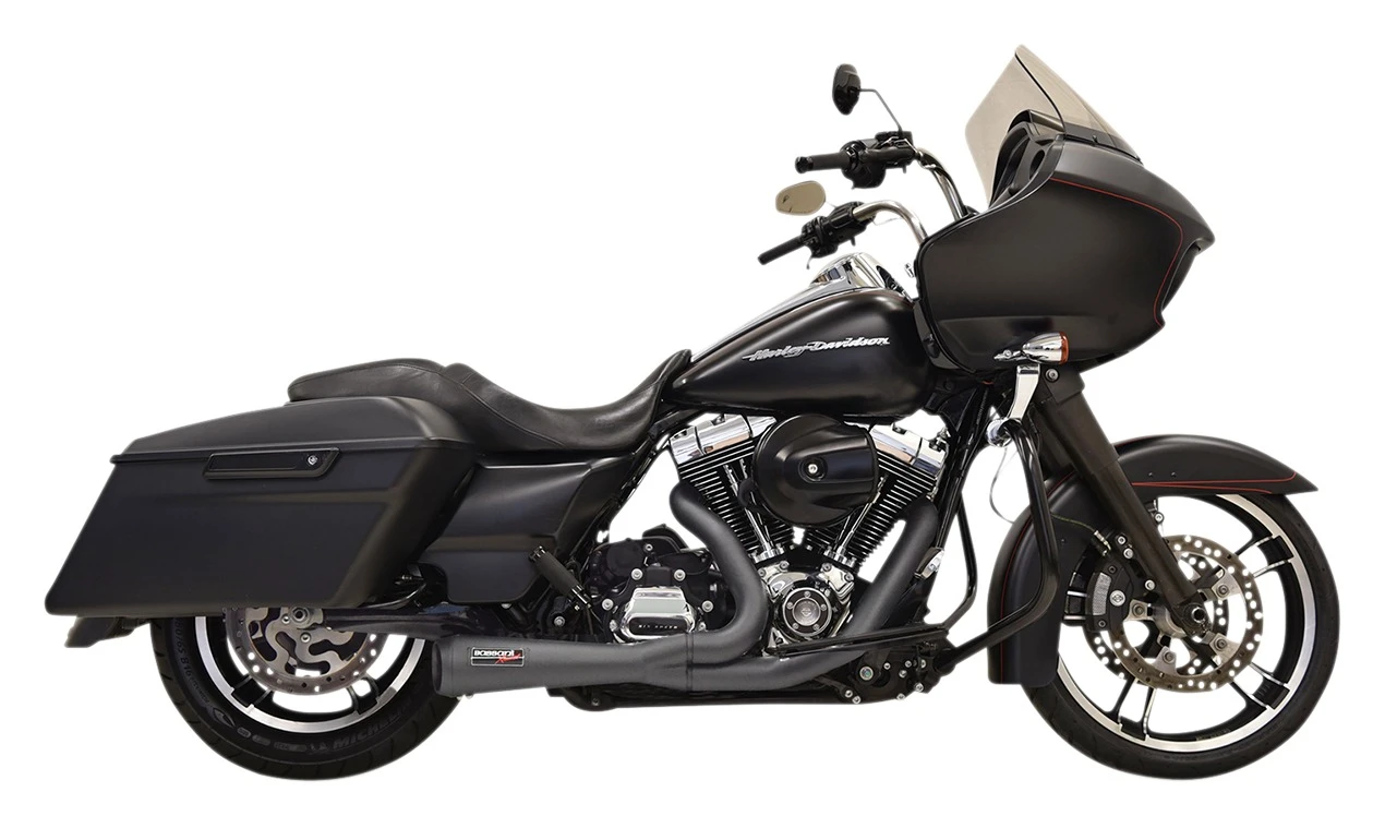 Bassani Road Rage 2-Into-1 Shorty Exhaust Harley Touring 1995-2016 4 Bassani Road Rage 2-Into-1 Shorty Exhaust Harley Touring 1995-2016 - Image 2