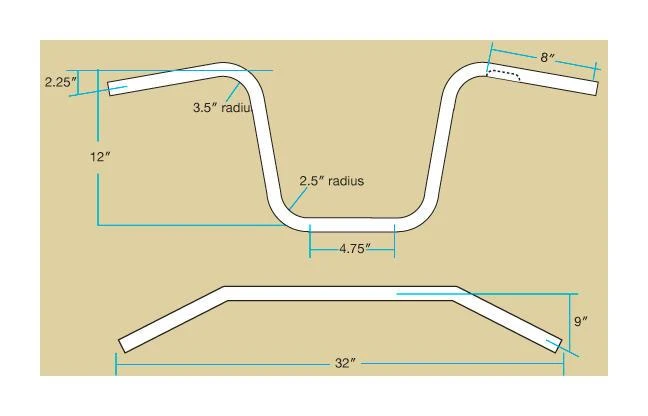 Biltwell Apes 1" Handlebars 9 Biltwell Apes 1" Handlebars - Image 7
