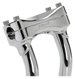 Biltwell Murdock O/S Pullback Risers For Harley 14" / Chrome [Open Box] -Puig Shop biltwell murdock os pullback risers for harley14 chrome open box chrome 6