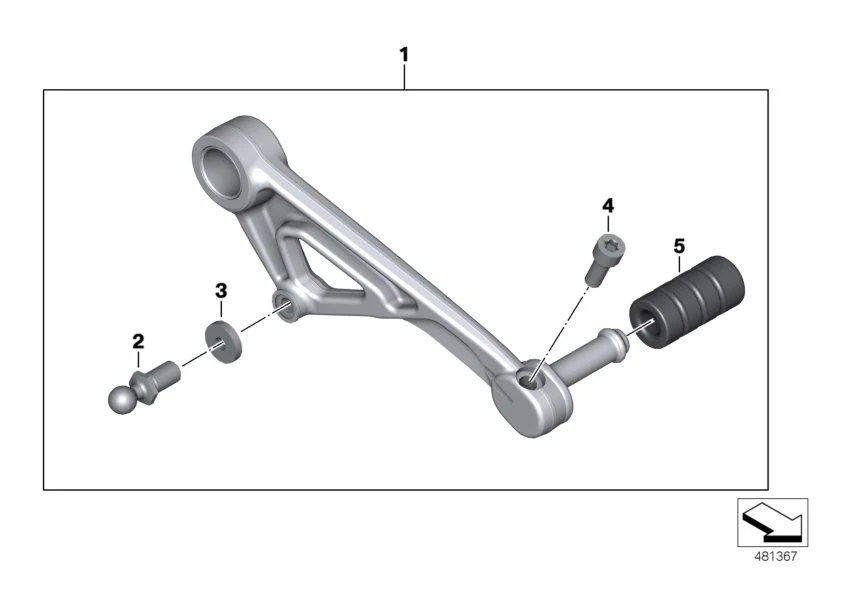 BMW Adjustable Shift Pedal R1200GS / R1250GS / Adventure 4 BMW Adjustable Shift Pedal R1200GS / R1250GS / Adventure - Image 2