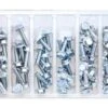 Bolt Hardware M6 Hex Flange Bolt Assortment 80 Piece Kit