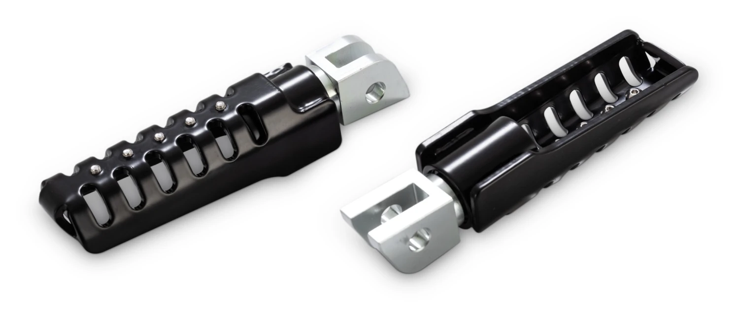 Burly Brand Razorback Passenger Foot Pegs For Harley Softail 2018-2023 3 Burly Brand Razorback Passenger Foot Pegs For Harley Softail 2018-2023