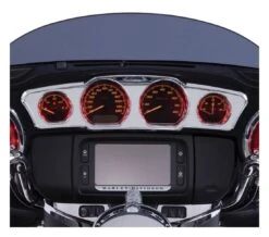 Ciro Dash Accent For Harley Touring 2014-2023 -Puig Shop ciro dash accent for harley touring20142021 chrome