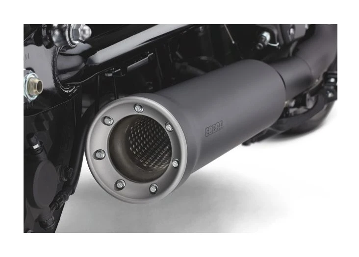Cobra Exhaust 4" Slip-On Muffler For Yamaha Bolt 2014-2023 4 Cobra Exhaust 4" Slip-On Muffler For Yamaha Bolt 2014-2023 - Image 2