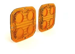 Denali Amber Trioptic Lens Kit For D4 Lights