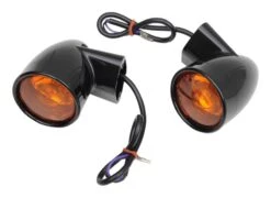 Drag Specialties Bullet-Style Rear Turn Signals For Harley 1986-2023