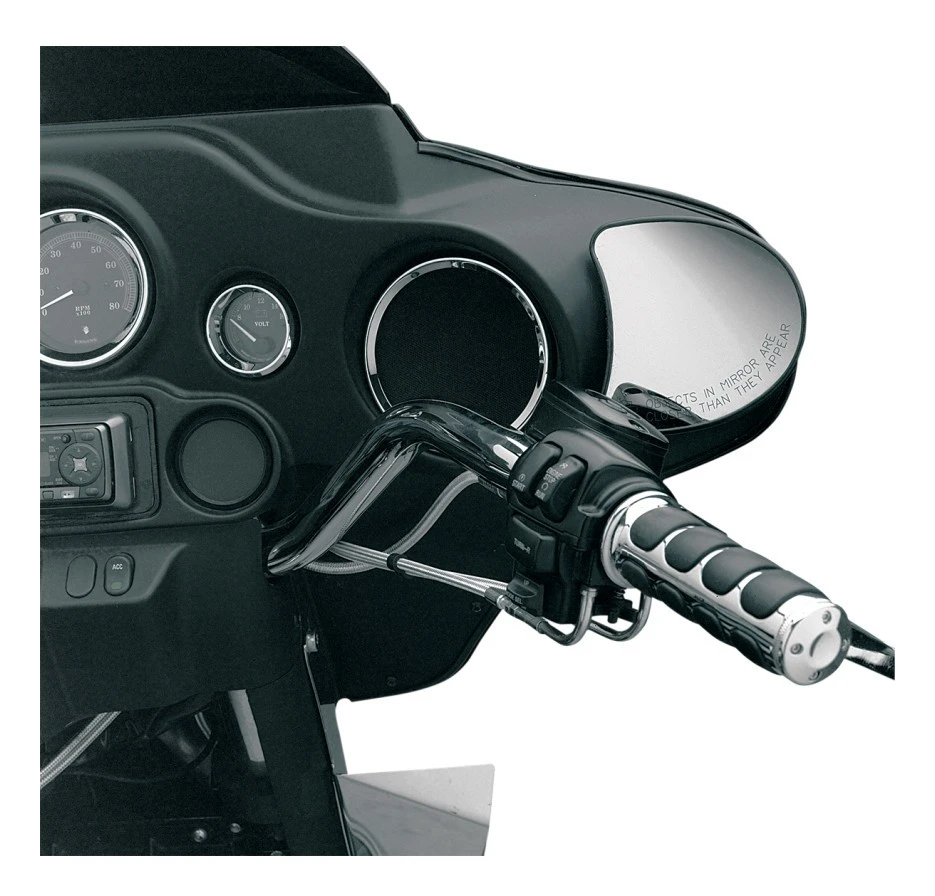 Drag Specialties Speaker Bezels For Harley Touring 1996-2013 4 Drag Specialties Speaker Bezels For Harley Touring 1996-2013 - Image 2