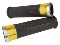 Driven Racing Halo Grips -Puig Shop driven grip halo gold black gold black