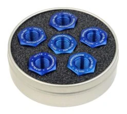 Driven Racing Sprocket Nuts -Puig Shop driven racing sprocket nuts blue