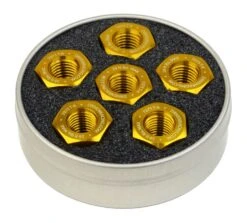Driven Racing Sprocket Nuts -Puig Shop driven racing sprocket nuts gold