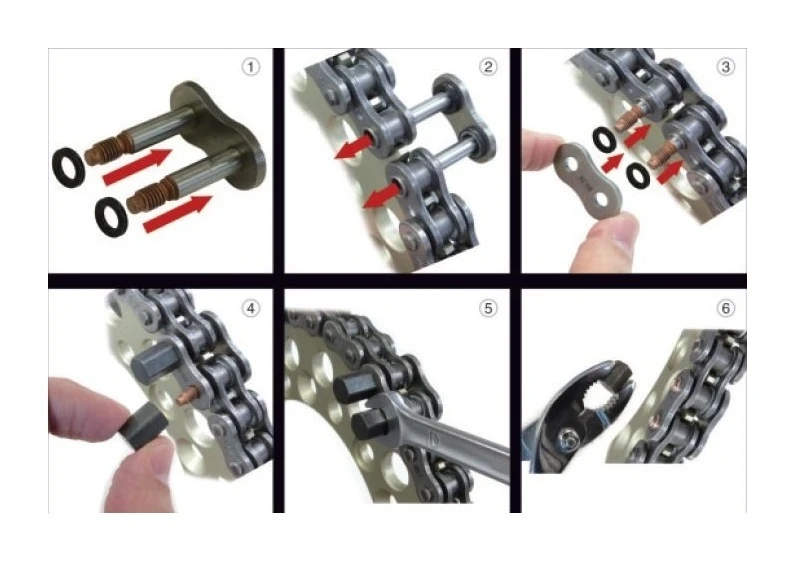 EK Chain 525 ZVX3 Master Link 5 EK Chain 525 ZVX3 Master Link - Image 3
