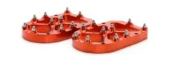 Flo Motorsports Pro Series Foot Peg Risers 11 Flo Motorsports Pro Series Foot Peg Risers -Puig Shop flo motorsports pro series foot peg riser13 mm orange