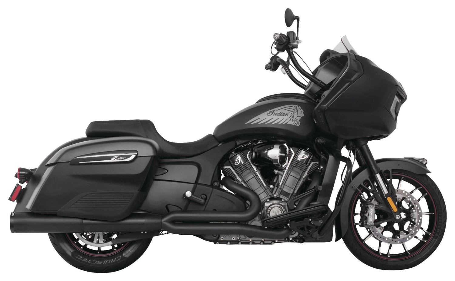 Freedom Performance Exhaust Union 2-into-1 Exhaust For Indian Challenger 2020-2023 3 Freedom Performance Exhaust Union 2-into-1 Exhaust For Indian Challenger 2020-2023