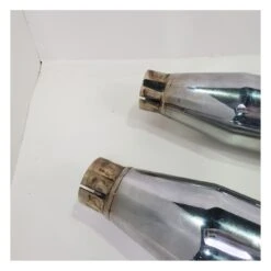 Freedom Performance Signature Mufflers For Harley Dyna 1991-2009 Chrome With Black Tips [Demo - Acceptable] -Puig Shop freedom performance signature mufflers for harley dyna19912009 chrome with black tips demo acceptable 1