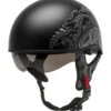GMax HH65 Rose Naked Helmet -Puig Shop g max hh65 naked rose helmet black silver
