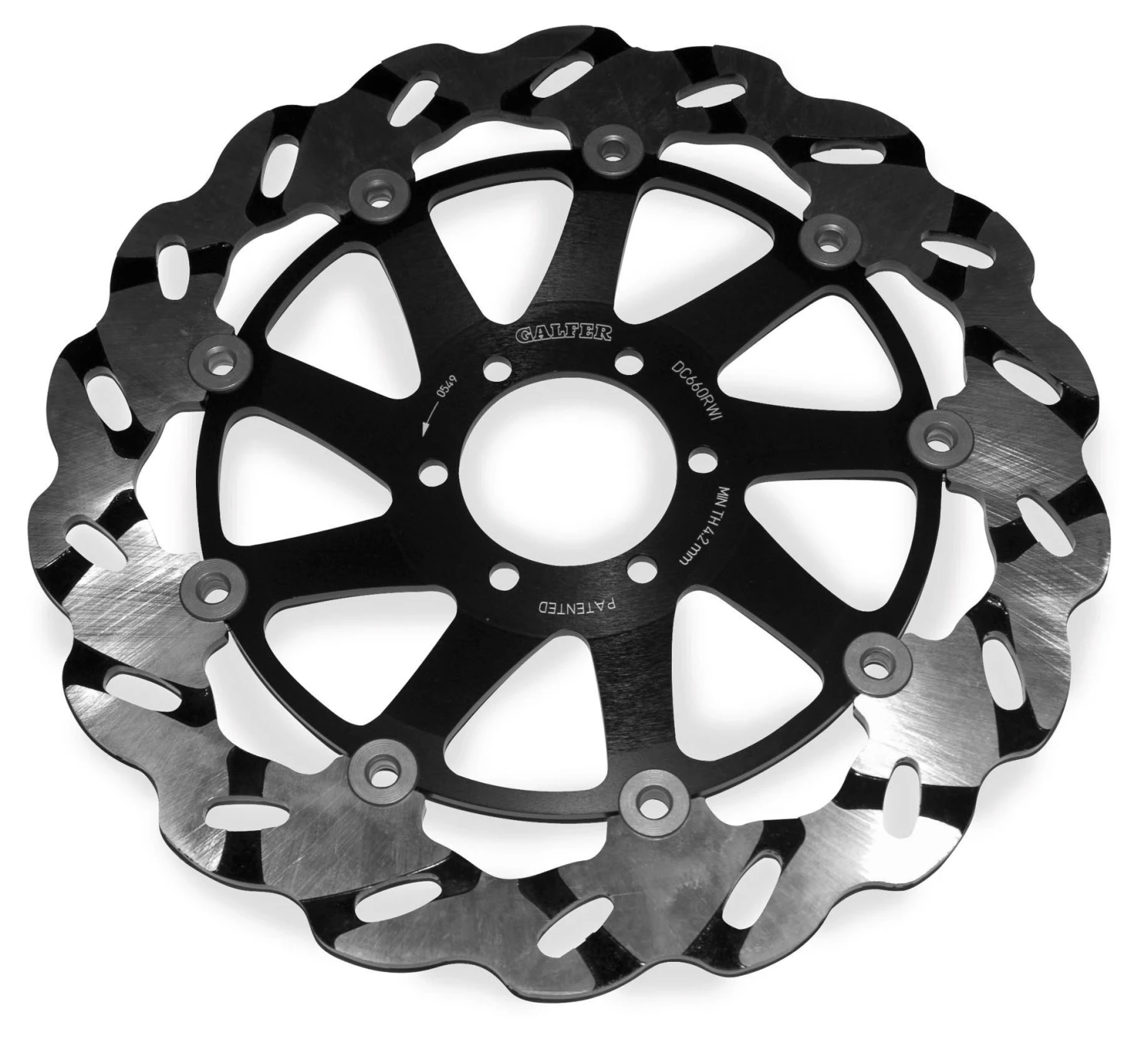 Galfer Superbike Wave Rotor Front DF070 Right Rotor [Open Box]