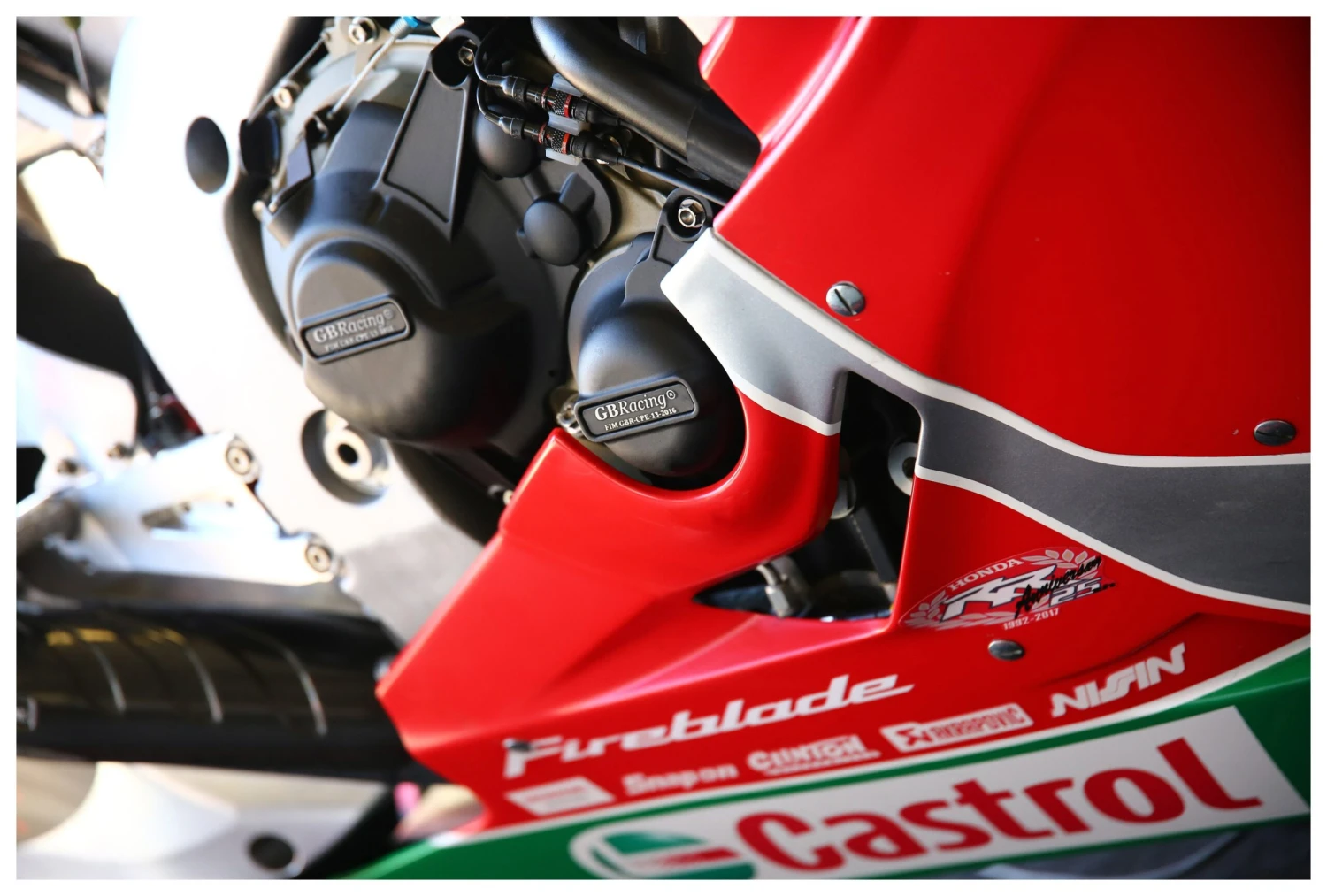 GB Racing Clutch Cover Honda CBR1000RR 2017-2022 Black [Open Box]