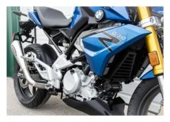 Hindle EVO Megaphone Exhaust System BMW G310R 2016-2023 -Puig Shop hindle evo megaphone exhaust system 5