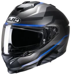 Puig Shop -Puig Shop hj ci71 nior helmet white black hi viz yellow 1
