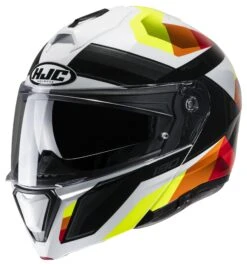 HJC I90 Lark Helmet -Puig Shop hj ci90 lark helmet white black 2