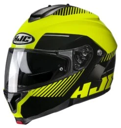 HJC C91 Prod Helmet -Puig Shop hjc helmets c91 plus prod helmet black hi viz