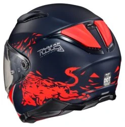 HJC F70 Red Bull Spielberg Helmet -Puig Shop hjcf70 red bull spielberg helmet navy red 2