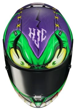 HJC RPHA 11 Pro Green Goblin Helmet -Puig Shop hjcrpha11 pro green goblin helmet green purple 2