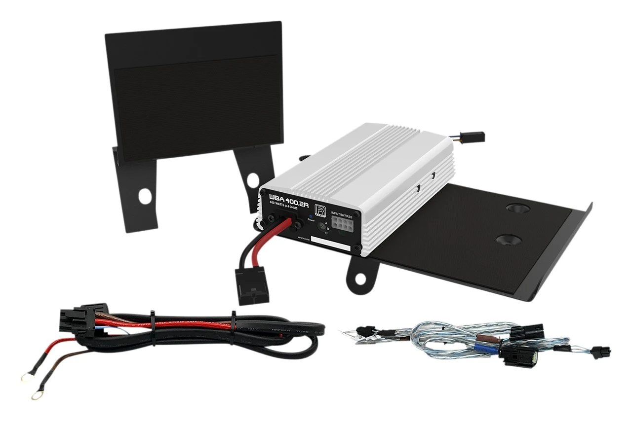 Wild Boar By Hogtunes 400-Watt 2-Channel Amp For Harley Touring 2014-2023 3 Wild Boar By Hogtunes 400-Watt 2-Channel Amp For Harley Touring 2014-2023