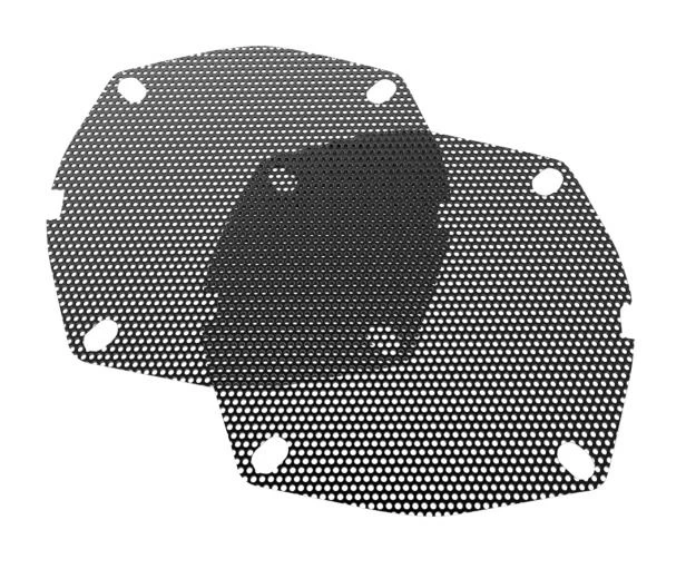 Hogtunes Front Speaker Grilles For Harley Touring 1996-2013 3 Hogtunes Front Speaker Grilles For Harley Touring 1996-2013