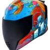 Icon Airflite Inky Helmet Blue / XL [Open Box] -Puig Shop icon airflite inky helmet blue xl open box blue
