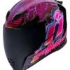 Icon Airflite Synthwave Helmet -Puig Shop icon airflite synthwave helmet purple