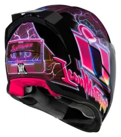 Icon Airflite Synthwave Helmet -Puig Shop icon airflite synthwave helmet purple 2