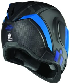 Icon Airform Resurgent Helmet -Puig Shop icon airform resurgent helmet blue 2