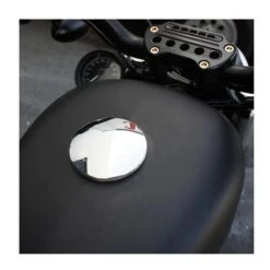 Joker Machine Knurled Gas Cap For Harley 1996-2018 -Puig Shop joker machine low profile gas cap for harley19972014 4