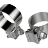 Khrome Werks Stainless Steel Exhaust Clamps For Harley -Puig Shop khrome werks175 stainless steel exhaust clamps for harley