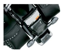 Kuryakyn Curved Laydown License Plate Frame Mount For Harley -Puig Shop kuryakyn curved laydown license plate frame mount for harley 2