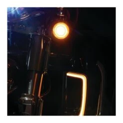 Kuryakyn Tracer Diffused Front LED Turn Signal Insert For Harley Bullet-Style -Puig Shop kuryakyn tracer diffused front led turn signal insert for harley bullet style 3