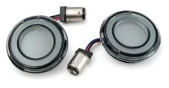 Kuryakyn Tracer Diffused Front LED Turn Signal Insert For Harley Bullet-Style -Puig Shop kuryakyn tracer diffused front led turn signal insert for harley bullet style 7