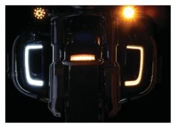 Kuryakyn Tracer LED Fairing Lower Grills For Harley Touring 2014-2023 -Puig Shop kuryakyn tracer led fairing lower grills for harley touring20142020 6