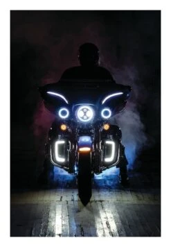 Kuryakyn Tracer LED Fairing Lower Grills For Harley Touring 2014-2023 -Puig Shop kuryakyn tracer led fairing lower grills for harley touring20142020 9