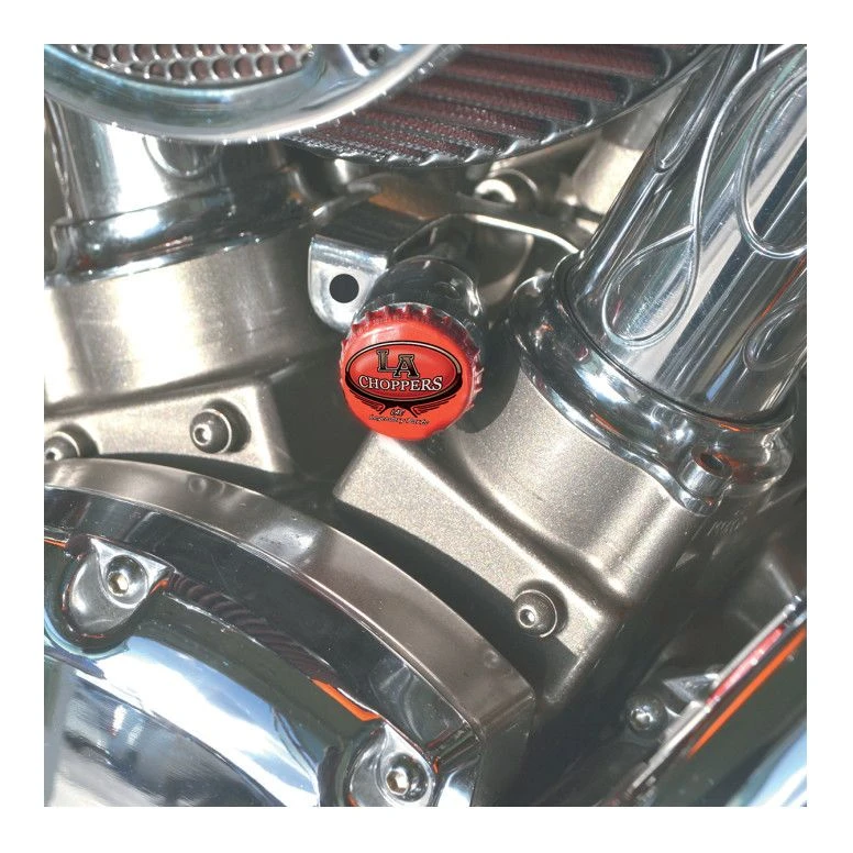 LA Choppers Bottle Cap Choke Knob For Harley 1988-2006 4 LA Choppers Bottle Cap Choke Knob For Harley 1988-2006 - Image 2