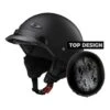 LS2 Bagger Hard Luck Helmet -Puig Shop ls2 bagger hard luck helmet matte black