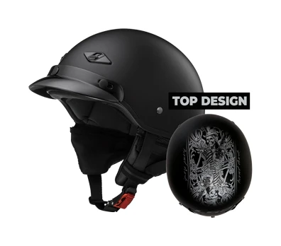 LS2 Bagger Hard Luck Helmet 3 LS2 Bagger Hard Luck Helmet