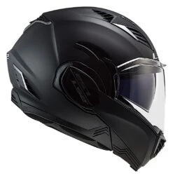 LS2 Valiant II Blackout Helmet -Puig Shop ls2 valiant ii blackout helmet matte black 3