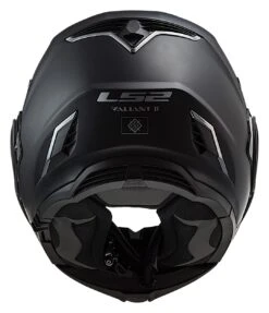 LS2 Valiant II Blackout Helmet -Puig Shop ls2 valiant ii blackout helmet matte black 5