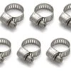 Milwaukee Twins Stainless Steel Mini Clamps -Puig Shop milwaukee twins mini clamp10 pack